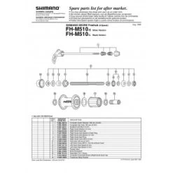 1 Corps De Roue Libre SHIMANO Y3A398020 Deore FH-MC18/M510/M525 Complete Freewheel Body -Boutique De Vélos 1 corps de roue libre shimano y3a398020 deore fh mc18 fh m510 fh m525 complete freewheel body 2
