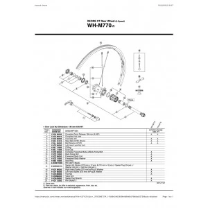 1 Corps De Roue Libre SHIMANO Y3CZ98050 WH-770-S Axe 9mm Freewheel Body Unit 2 1 Corps De Roue Libre SHIMANO Y3CZ98050 WH-770-S Axe 9mm Freewheel Body Unit – Image 2