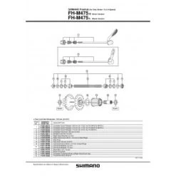 1 Corps De Roue Libre SHIMANO Y3SL98030 FH-C201/M475/RM40 Complete Freewheel Body 5 1 Corps De Roue Libre SHIMANO Y3SL98030 FH-C201/M475/RM40 Complete Freewheel Body -Boutique De Vélos 1 corps de roue libre shimano y3sl98030 fh c201m475rm40 complete freewheel body 2