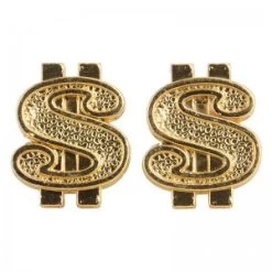 2 Bouchons De Valve TRIK TOPZ Dollar Caps Shrader Or