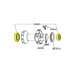 2 Roulements Roue Arrière MAVIC M40075 Cosmic Crossmax 6903 NTN 608 SKF 2 2 Roulements Roue Arrière MAVIC M40075 Cosmic Crossmax 6903 NTN 608 SKF – Image 2