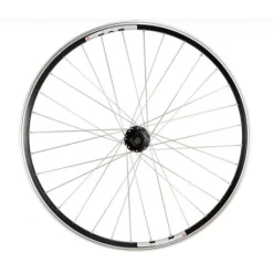 VELOX ROUE Velo VTC 28" AR BLOCAGE K7 JANTE NOIR MACH1 M240.MOYEU SHIMANO M475 DISQUE / V-BRAKE 9 / 10 / 11