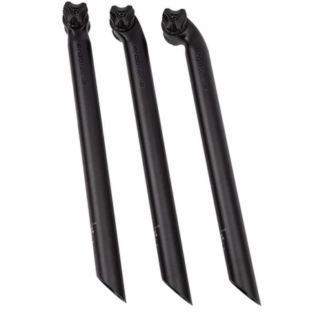 ERGOTEC TIGE DE SELLE D27.2 ALU L400 ROUTE / VTT NOIR DEPORT 10 MM (LEVEL 5) 1 ERGOTEC TIGE DE SELLE D27.2 ALU L400 ROUTE / VTT NOIR DEPORT 10 MM (LEVEL 5)