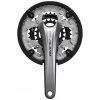 SHIMANO Pédalier 9v Argent FC-T4060 44/32/22D 175mm Alivio