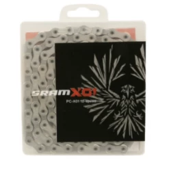 SRAM Chaine VTT 12V. X01 Eagle 126 Maillons Argent