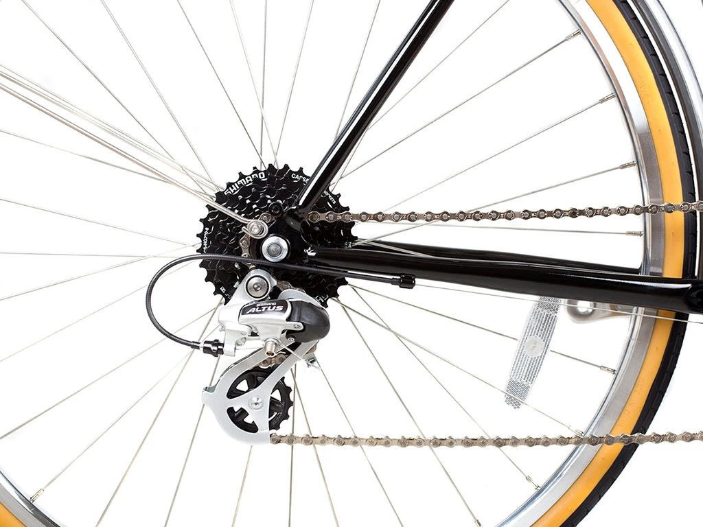 BLB Beetle Town Bike – Noir – 8 Vitesses 6 BLB Beetle Town Bike – Noir – 8 Vitesses – Image 6