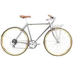 BLB Beetle Town Bike – Chrome – 8 Vitesses