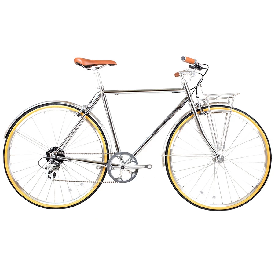 BLB Beetle Town Bike – Chrome – 8 Vitesses 1 BLB Beetle Town Bike – Chrome – 8 Vitesses