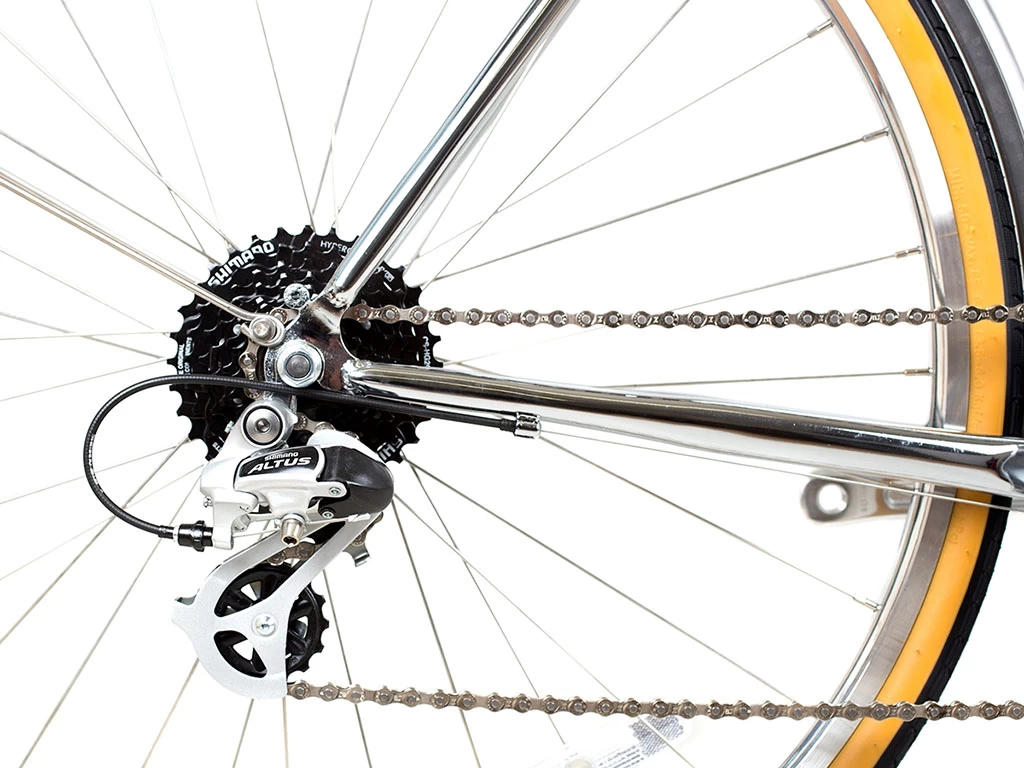 BLB Beetle Town Bike – Chrome – 8 Vitesses 5 BLB Beetle Town Bike – Chrome – 8 Vitesses – Image 5