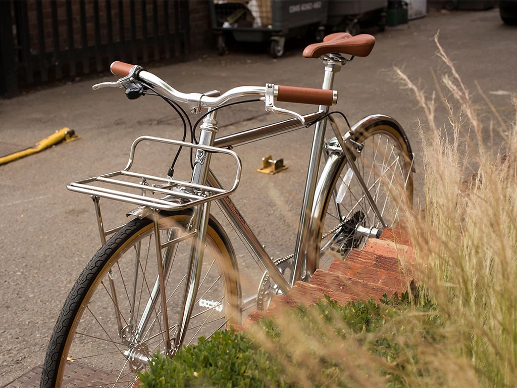 BLB Beetle Town Bike – Chrome – 8 Vitesses 7 BLB Beetle Town Bike – Chrome – 8 Vitesses – Image 7