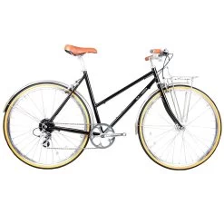 BLB Butterfly Town Bike – Noir – 8 Vitesses