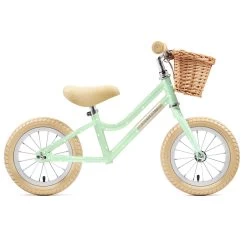 Draisienne – Creme – Mia 12″ – Pistachio Polka