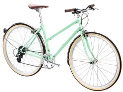 6KU – Odessa – Elysian Vert -Boutique De Vélos fixie75 6ku odessa 8spd city bike elysian green 2