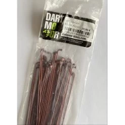 Pack De 36 Rayons DARTMOOR Spokes Acier / 182mm Rouge