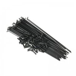 Pack De 50 Rayons MUTINY DB Spokes Acier / 194mm Noir (BMX)