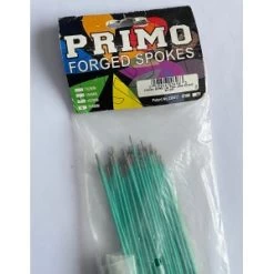Pack De 50 Rayons PRIMO Forged Spokes Acier / 186mm Vert (BMX 20")
